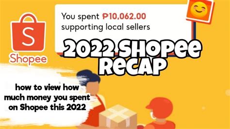 shopee total spent 2023|How To Check How Much You Spent On Shopee.